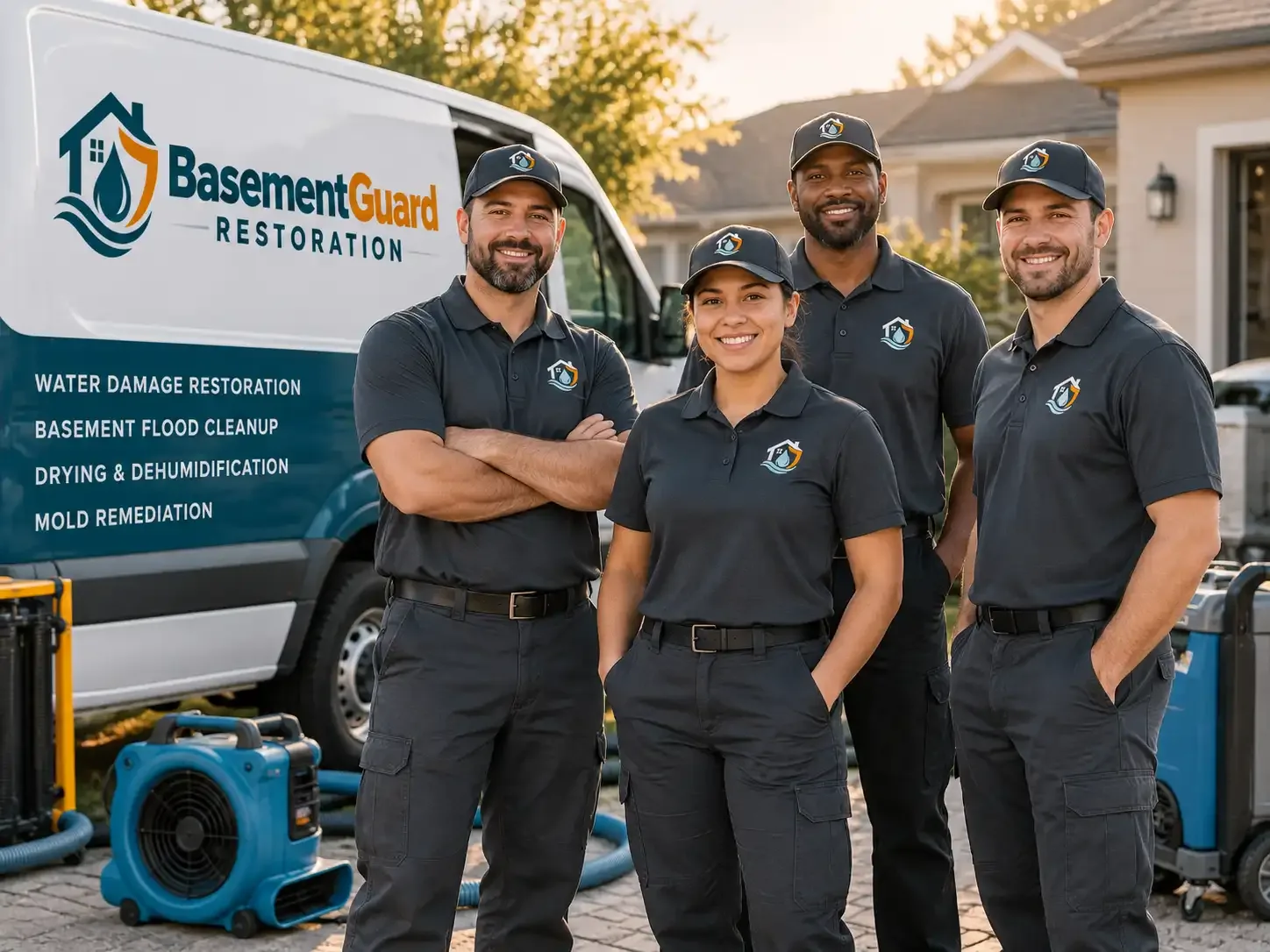 Basement Water Damage Restoration company in Rosamond, IL